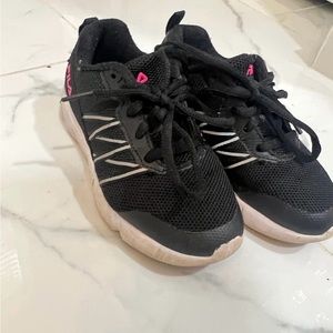 Size 11 black Fila sneakers